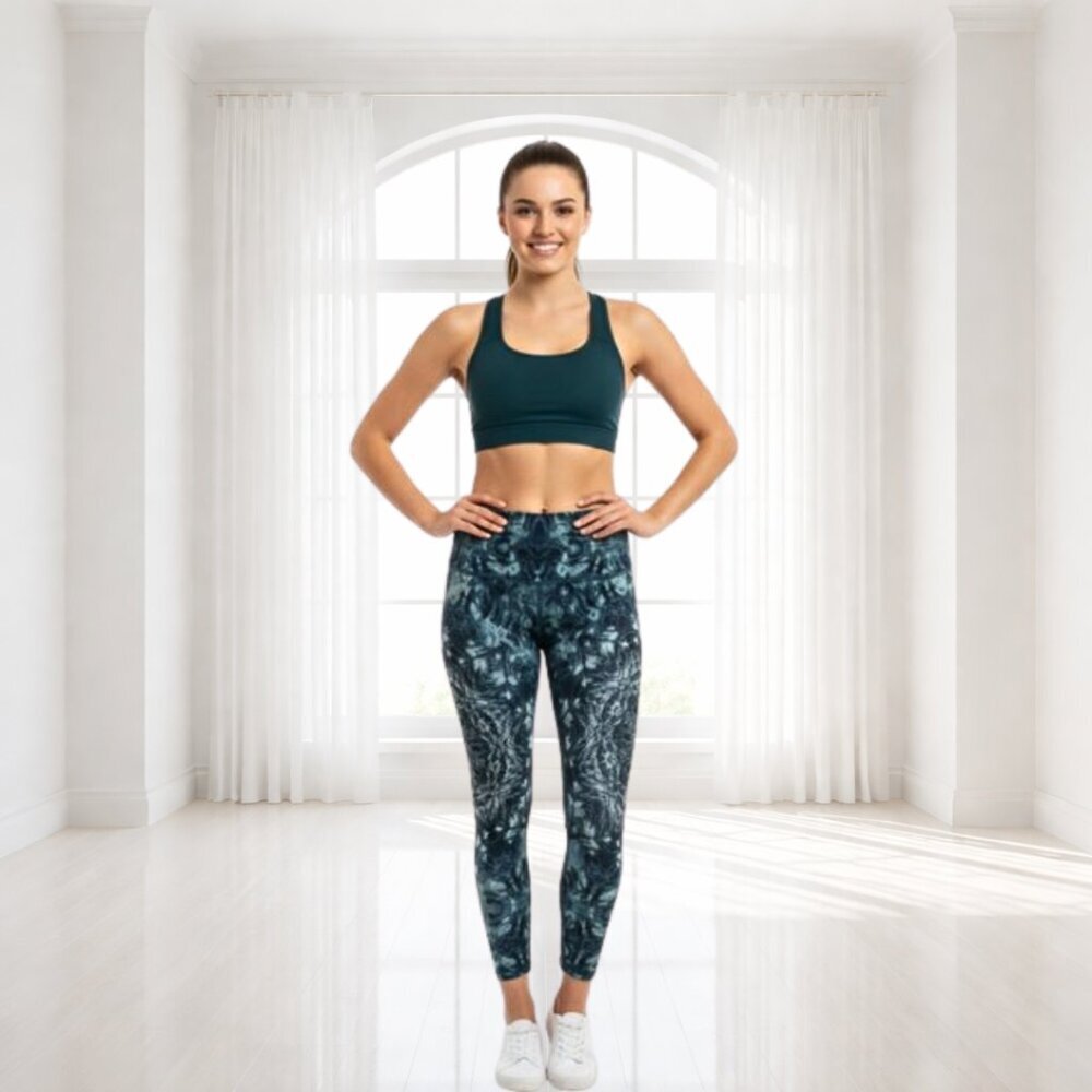 2 for $20 Evolution And Creation Mandala Geometric Design Athletic Yoga Leggings